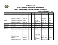 2nd Year & Above 2018 First Semester Class Schedule.pdf